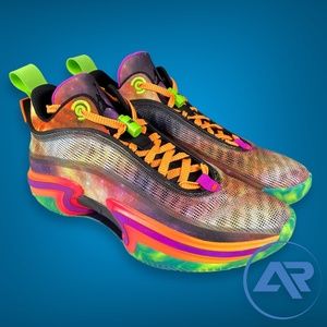 Nike Air Jordan XXXVI 36 Low PE EYBL Black Green Shoes DV5264-083 Men's Sizes